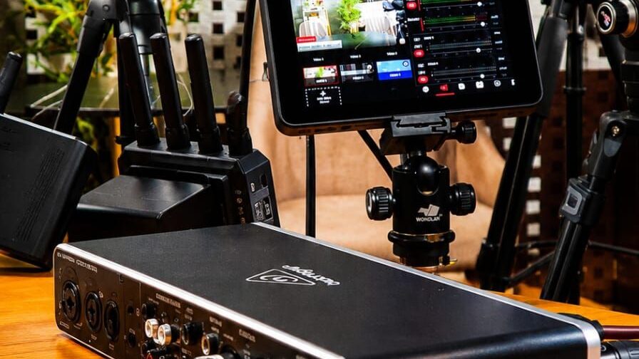 Live streaming switcher and camera setup